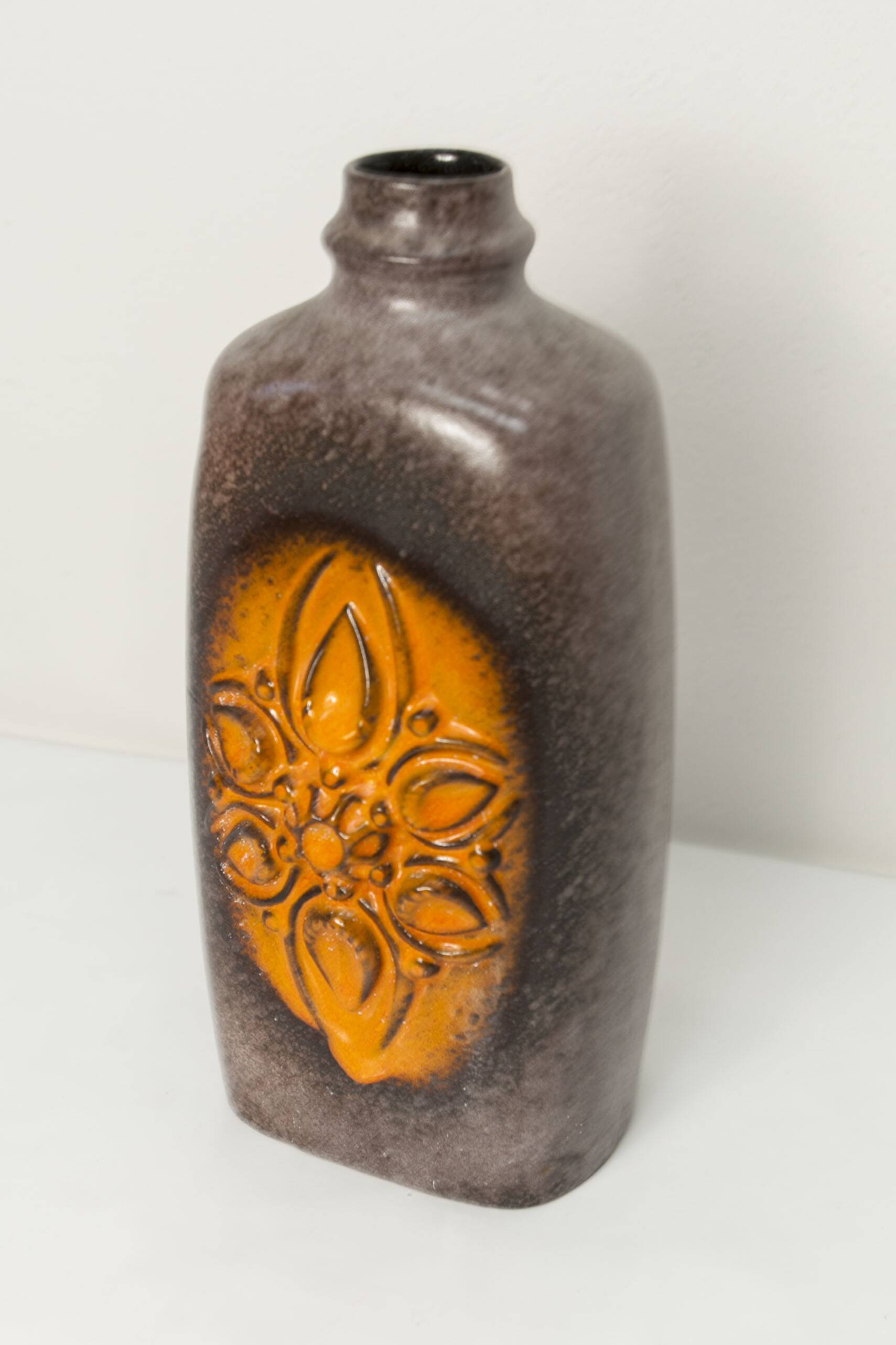 Ceramic vase Strehla Keramik, Germany 1960s, 30cm