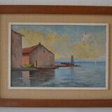 View of martigues mid-twentieth century