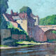 Huile sur panneau signée Constantin Font