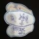 Part of a 25-piece Sarreguemines earthenware dinner service - Purple floral decoration