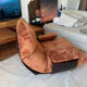 Fauteuil ligne roset Marsala velours cuivre