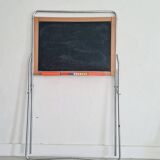 Tableau ardoise et cible verso jouet ancien