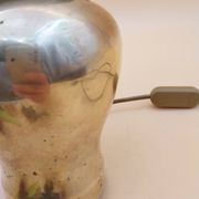 Pied de lampe en laiton