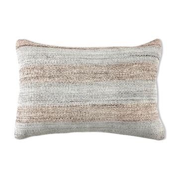 Vintage turkish handmade kilim cushion cover 40x60 cm