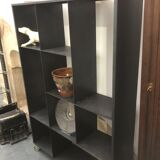 Large Landscape Library Artisanal Steel on Industrial Wheels