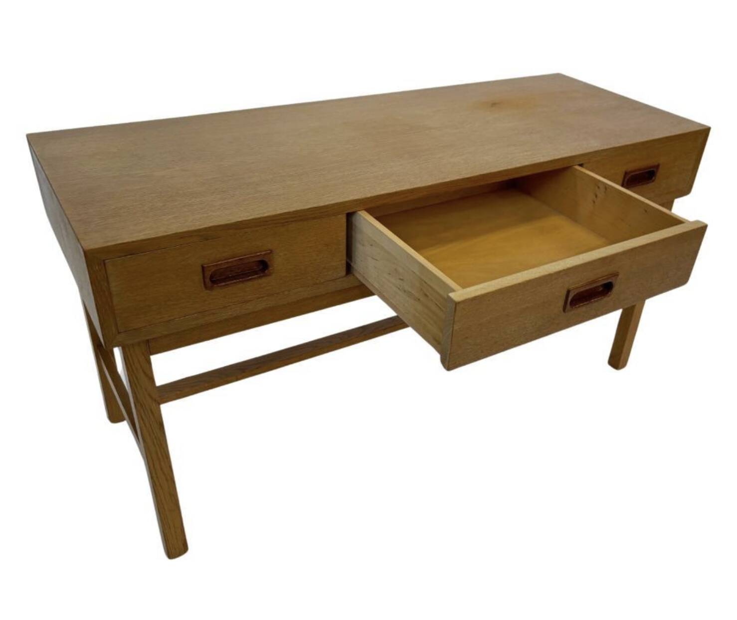 Vintage compact Sideboard Lowboard TV Furniture in Oak 70s Design