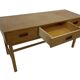 Buffet bas compact vintage en chêne, style années 70.