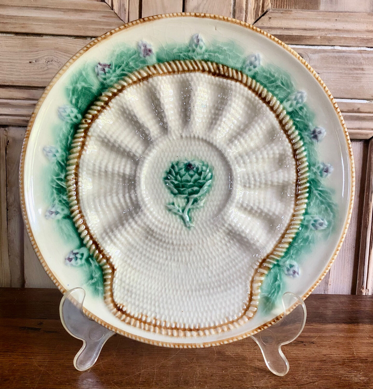 Flat plate in Longchamp slurry