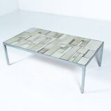 Mid-Century Mosaic Coffee Table attributed to Pia Manu, 1970s
