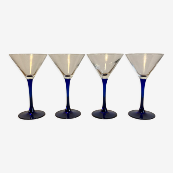 4 Luminarc cocktail glasses