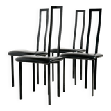 Postmodern dining chair by Maurizio Cattelan for Cattelan, set of 4.