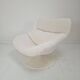 Restored Artifort F518 Lounge Chair by Geoffrey Harcourt in Bouclé Fabric,
