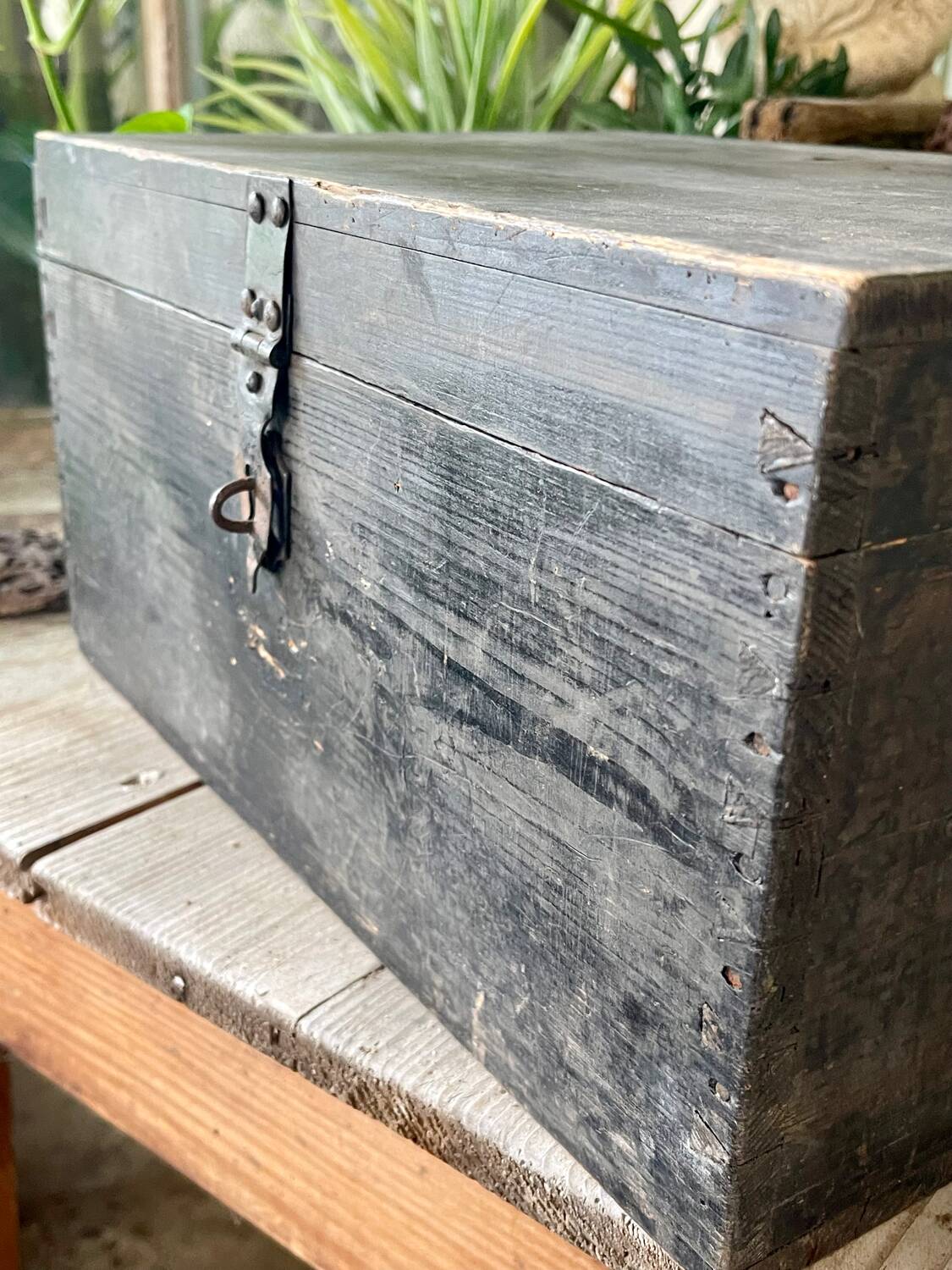 Black workshop chest