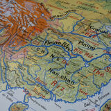 China's Ancient School Map 52 - Vidal Lablache