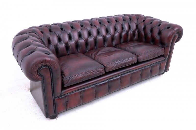 Unique Chesterfield set, Western Europe, mid-20th century.