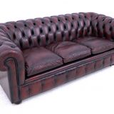 Unique Chesterfield set, Western Europe, mid-20th century.