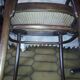 Pair of curved wooden armchairs and caning Thonet N ° 17 or long John 1920