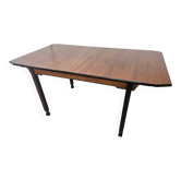 Extendable walnut dining table from the 70s