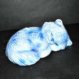 Sculpture Chat en grès d'Alsace BETSCHDORF