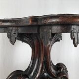 Richly carved walnut harness, 18th century