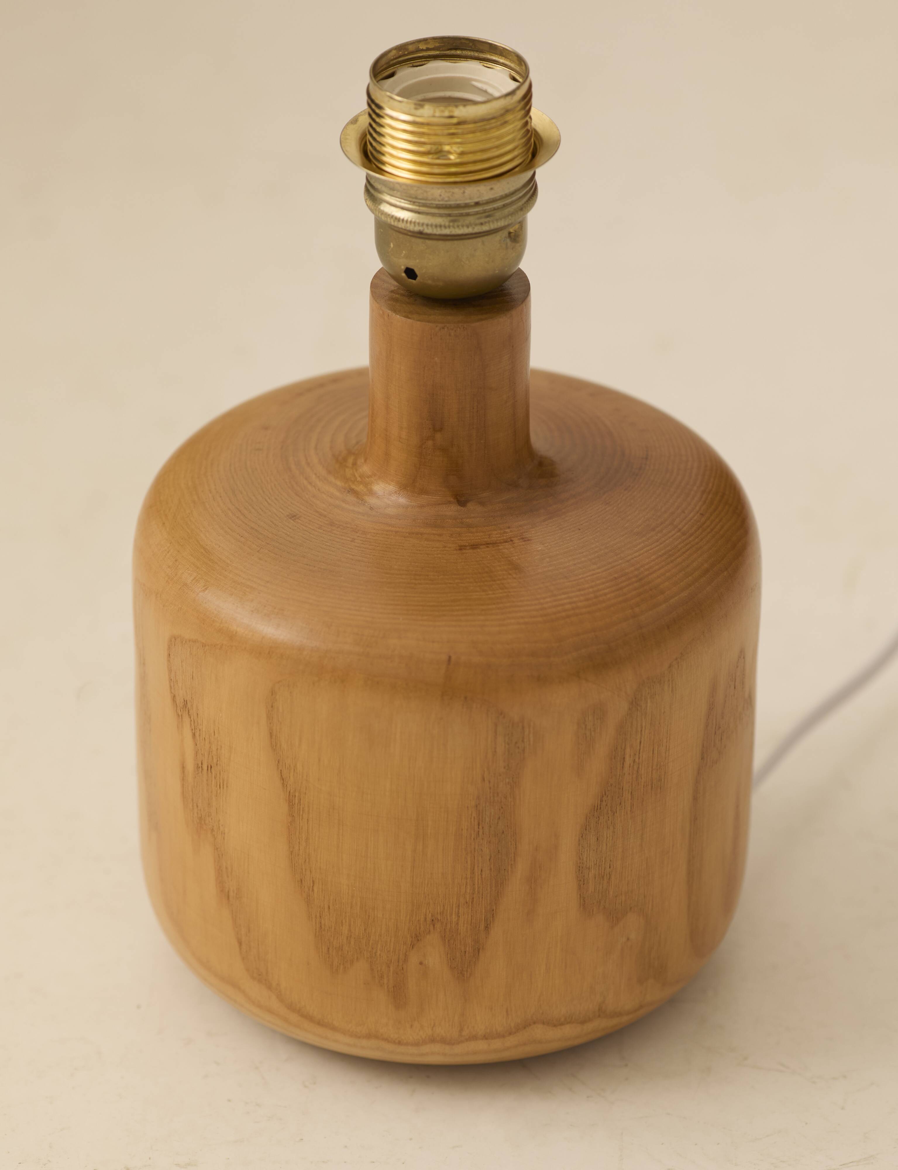 solid wood lamp #01 Charlotte Perriand for Les Arcs vintage Circa 1970