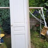 Antique wall cupboard door circa 1900 228x60.5 cm