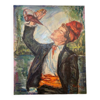 Painting "The Basque"