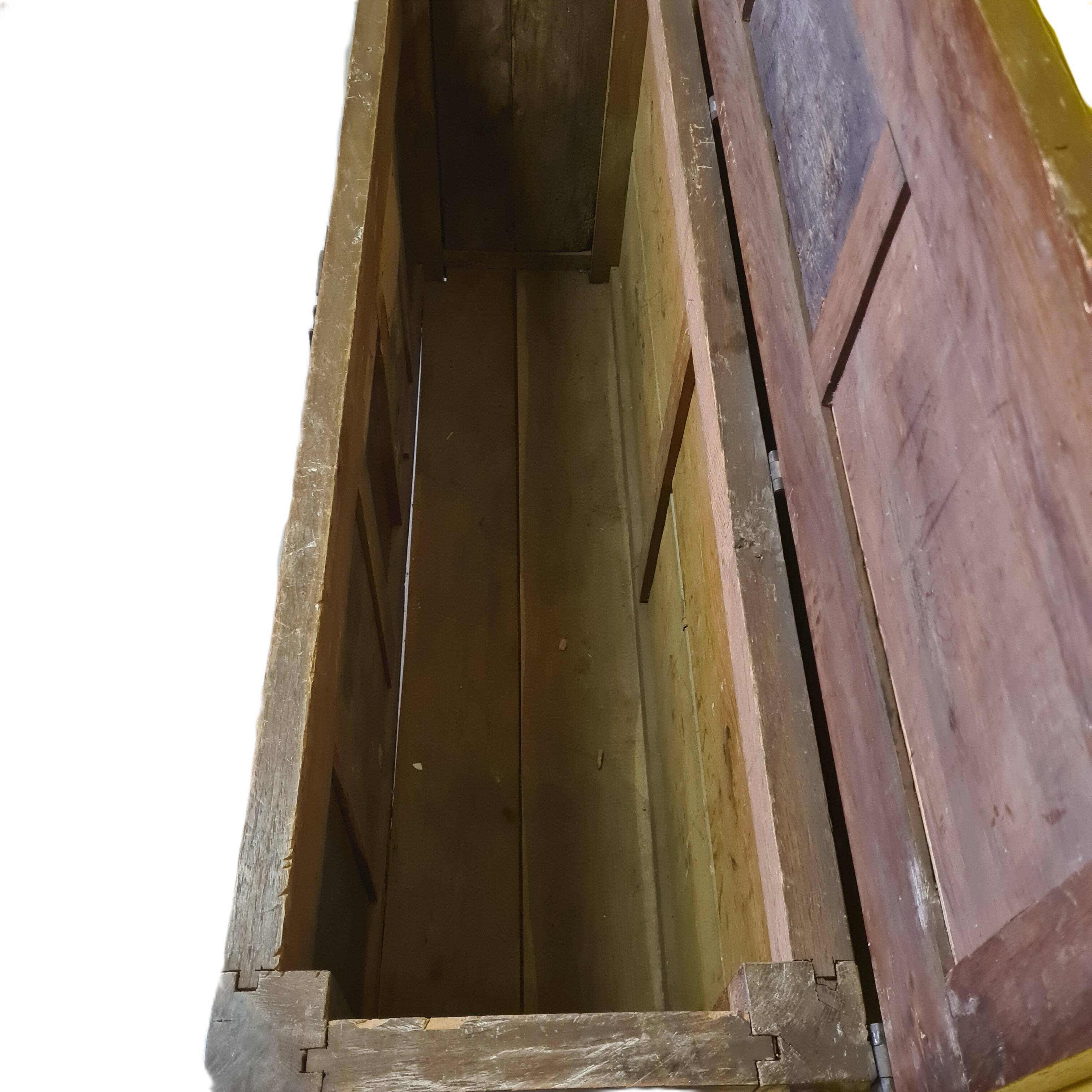 Oak chest with Gothic panels, France, 16th century