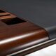 Walnut, Metal and Leather Hans von Klier “Il Ponte” Desk for Skipper, 1970s