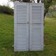 Set of 4 shutters in grey lasewood