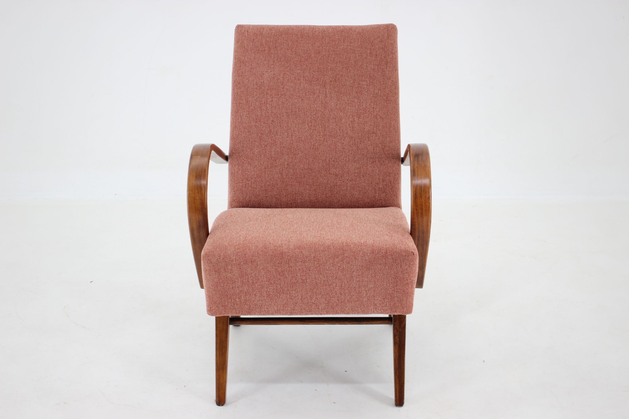 Fauteuil des années 1960 par Jaroslav Smidek pour TON, Tchécoslovaquie