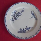 Dessert plate earthenware Sarreguemines
