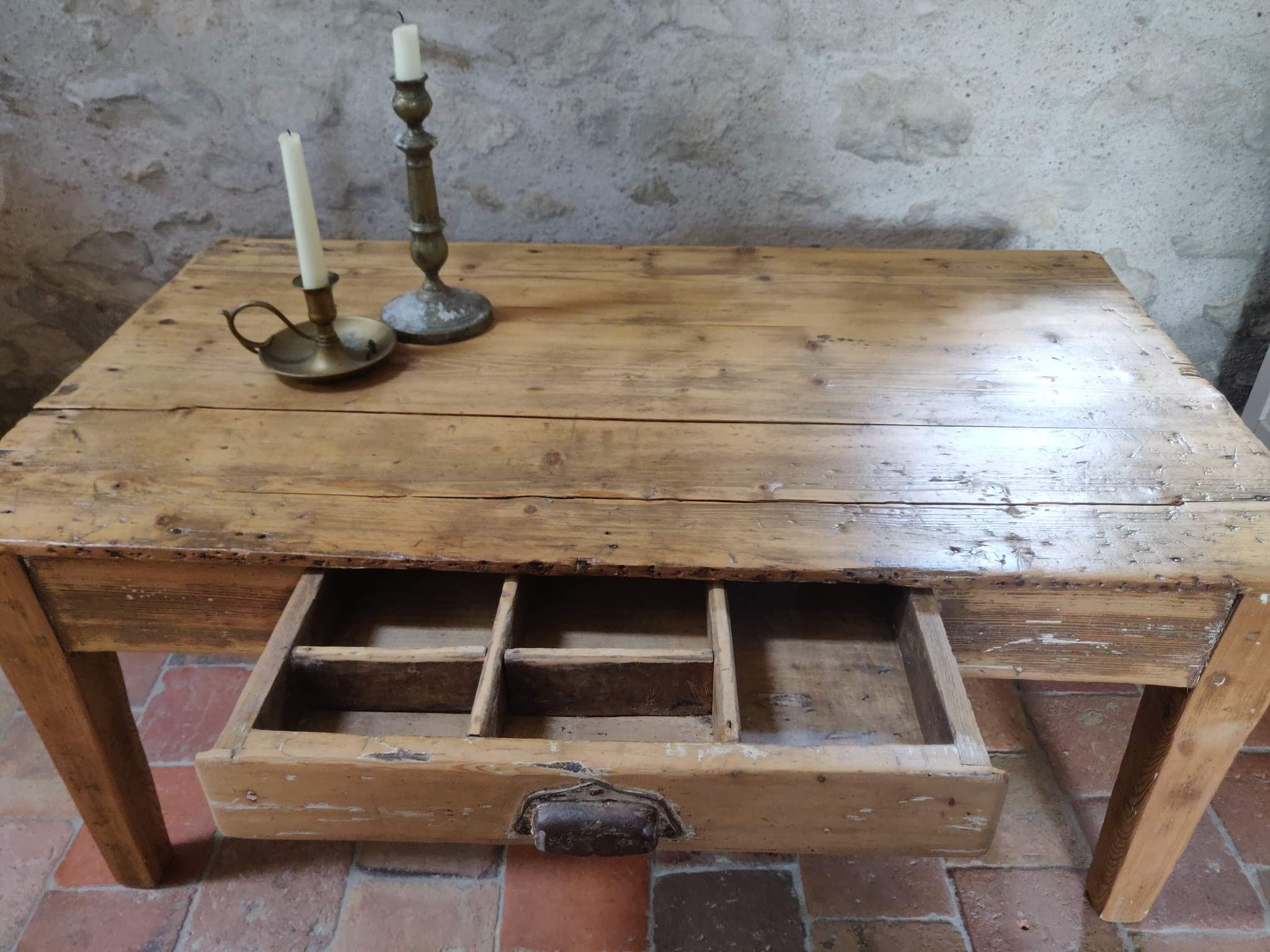Old farmhouse coffee table