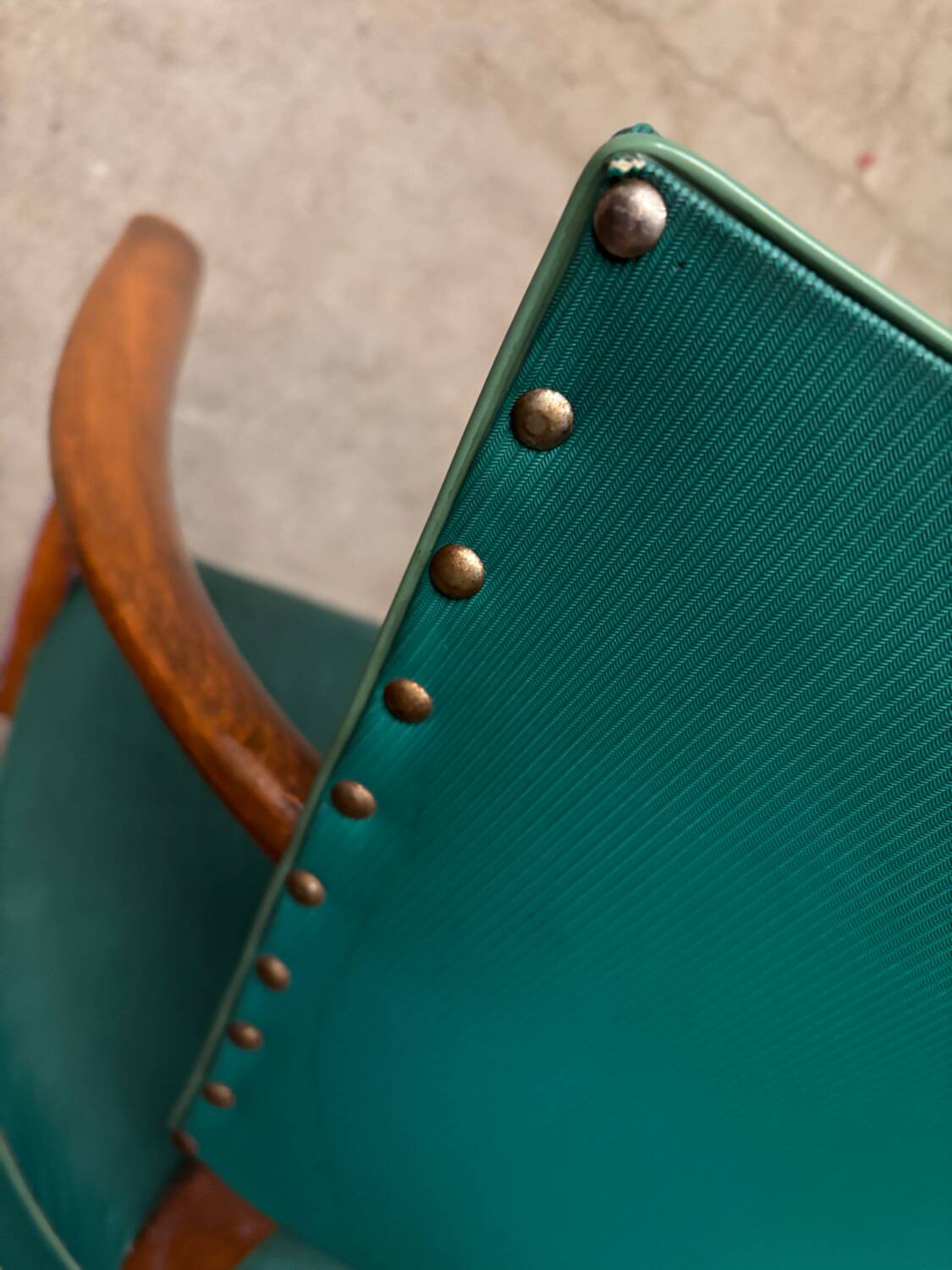 Vintage Mustache Small Armchair