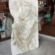 Ancien bas relief sculpture en plâtre Déesse Nike