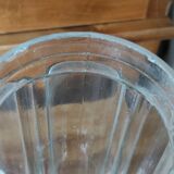 Large old blown glass jar