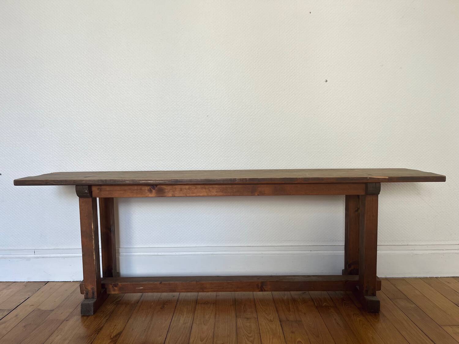 Vintage wooden bench