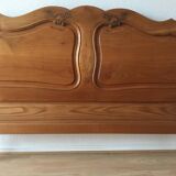 Solid wood headboard and footboard