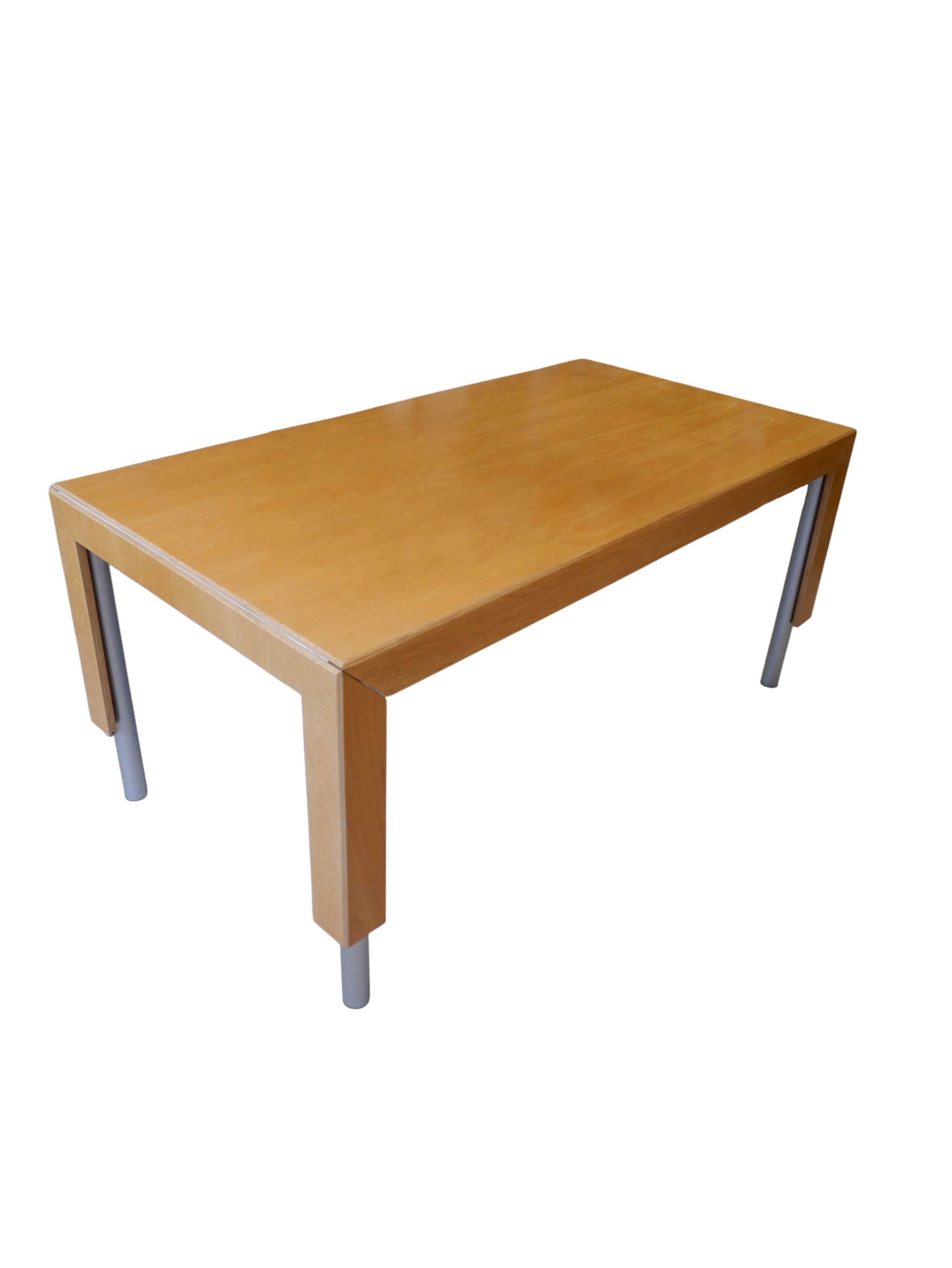 1980s extendable dining table