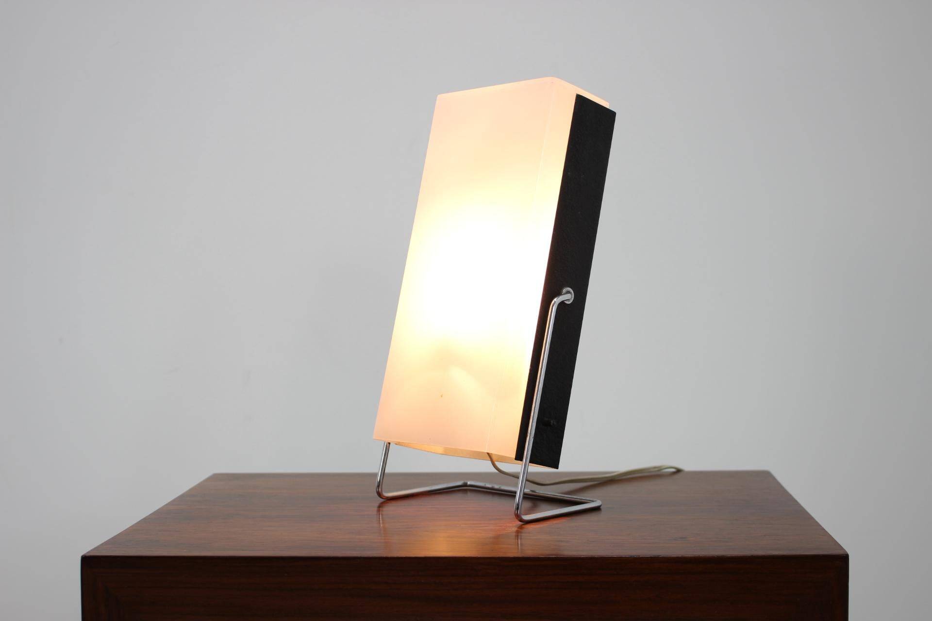 Midcentury Design Table Lamp by Drukov, 1970s