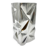 Vase « froissé » / fonte d’aluminium – 1970s
