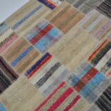 Vintage Anatolian Oushak Patchwork Rug sku 3040