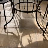 Table fer forgé / céramique