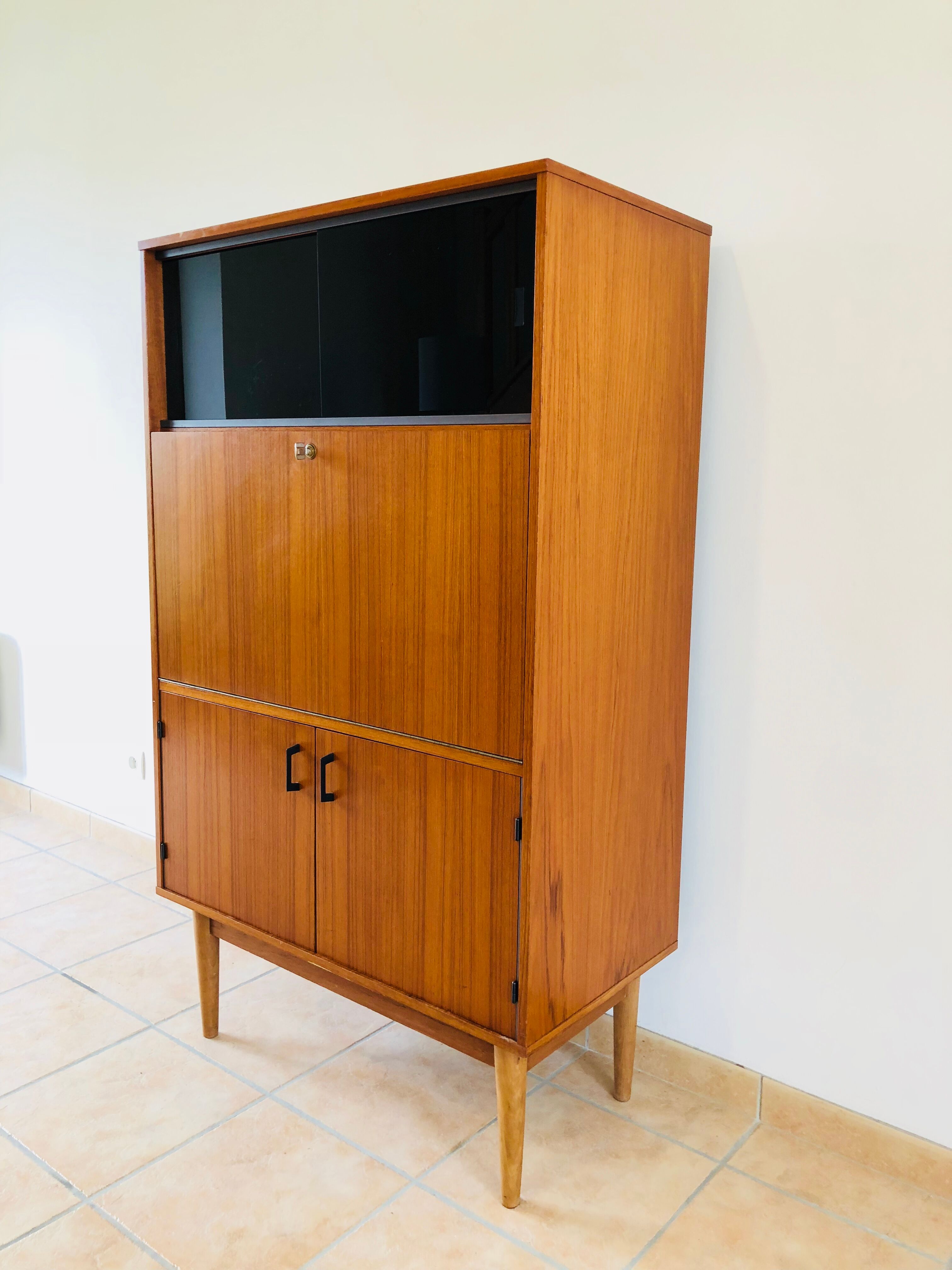 1960 teak writing desk
