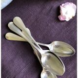 Vintage Eggplant Dyed Hemp Tablecloth