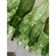 Contemporary Light and Dark Green “Poliedri” Murano Glass Chandelier by Sim