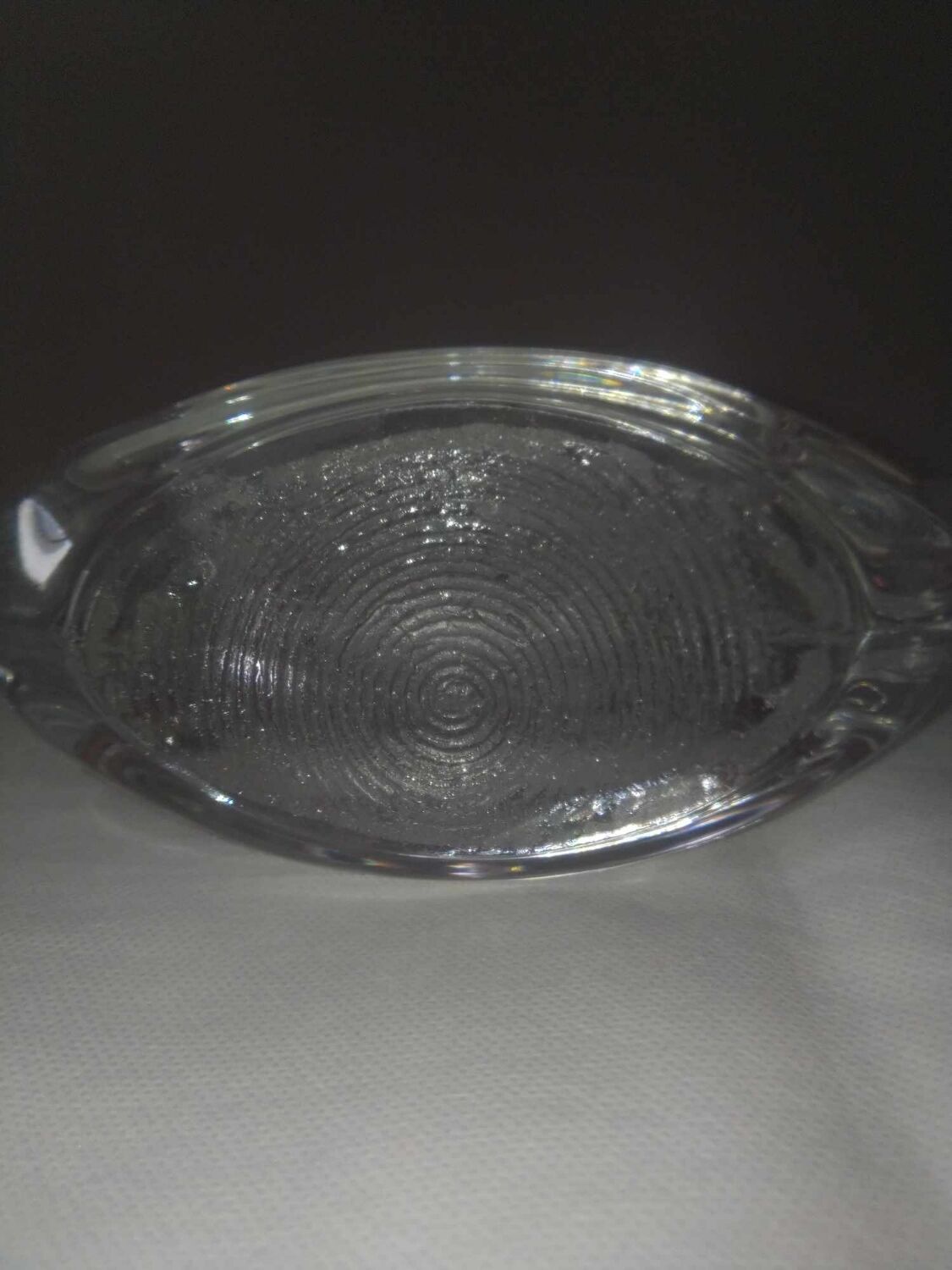 Double Crystal Valve Candle Holder