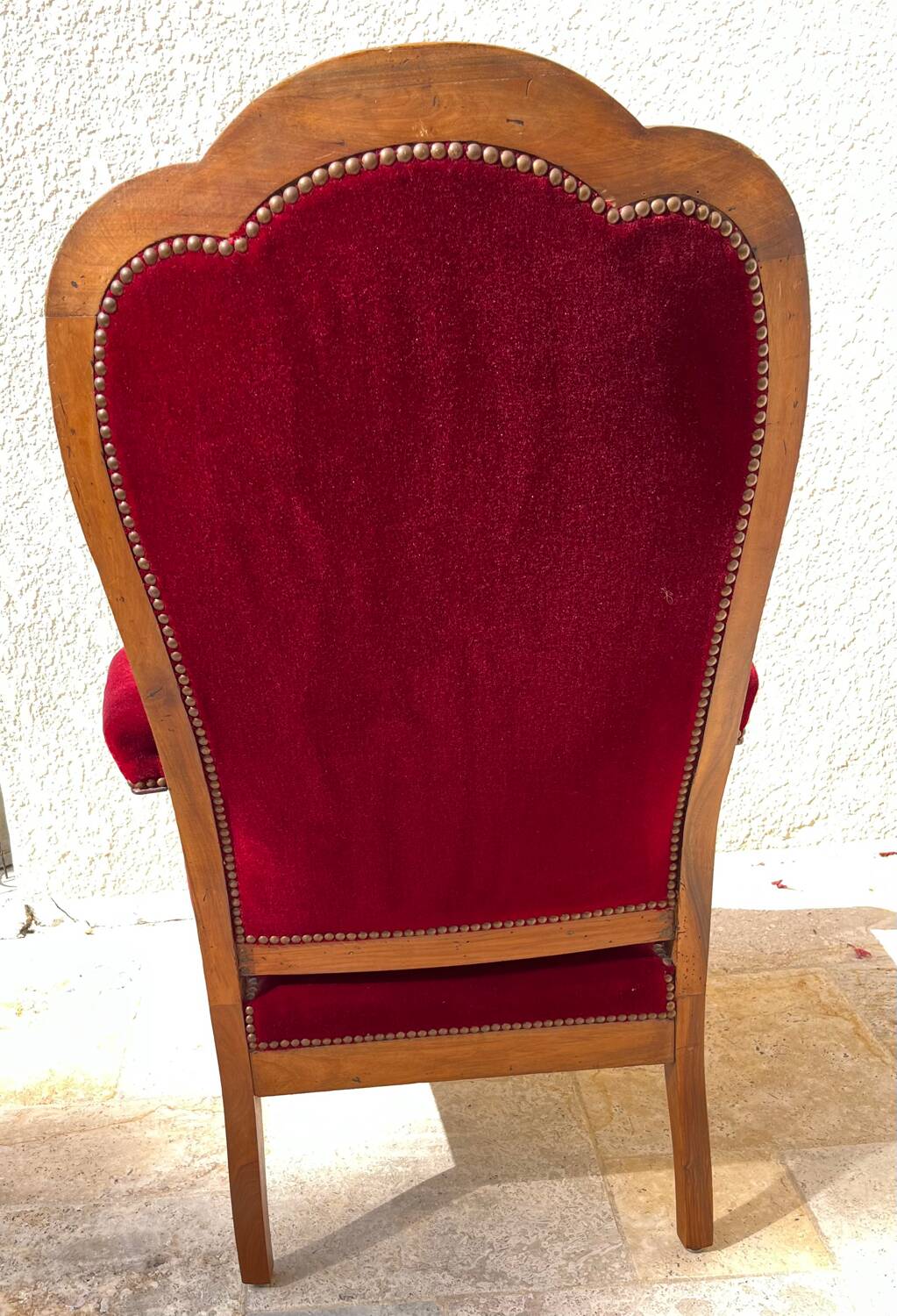 Antique Voltaire armchair