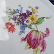 Plat à tarte en porcelaine de Chauvigny Diam 31 cm