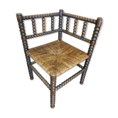 Old glitter corner chair